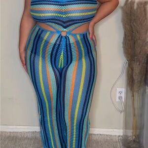 Striped Multicolor Jumpsuit